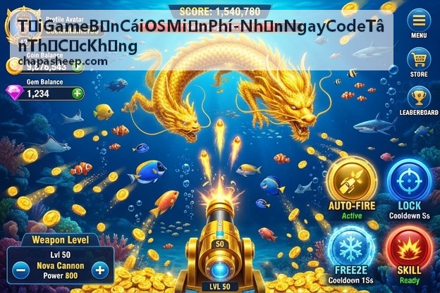Tải Game Bắn Cá iOS Miễn Phí - Nhận Ngay Code Tân Thủ Cực Khủng phòng YGR Pescaria
